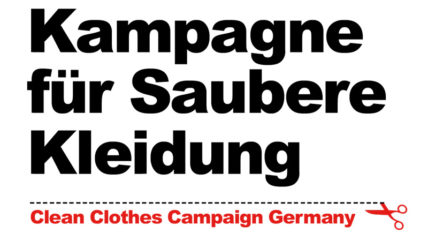 Das Logo der Kampagne für Saubere Kleidung