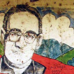 Wandgemälde des ermordeten Bischofs Oscar A. Romero