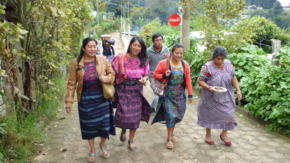 Frauen in Guatemala leben immer noch am Rande der Gesellschaft. Sie leben in Armut und werden ausgegrenzt.  Ihre traditionelle Webkunst wird zunehmend kopiert und kommerzialisiert. AFEDES wehrt sich gemeinsam mit den Maya-Frauen gegen die Ausbeutung der Maya-Traditionen.