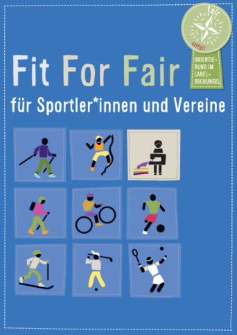 Cover des Faltbaltt Fit For Fair für SPortler*innen und Vereine
