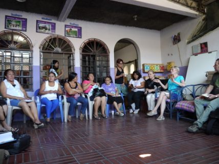 Treffen mit Frauen des Maquila-Komitees bei Mujeres Transformando