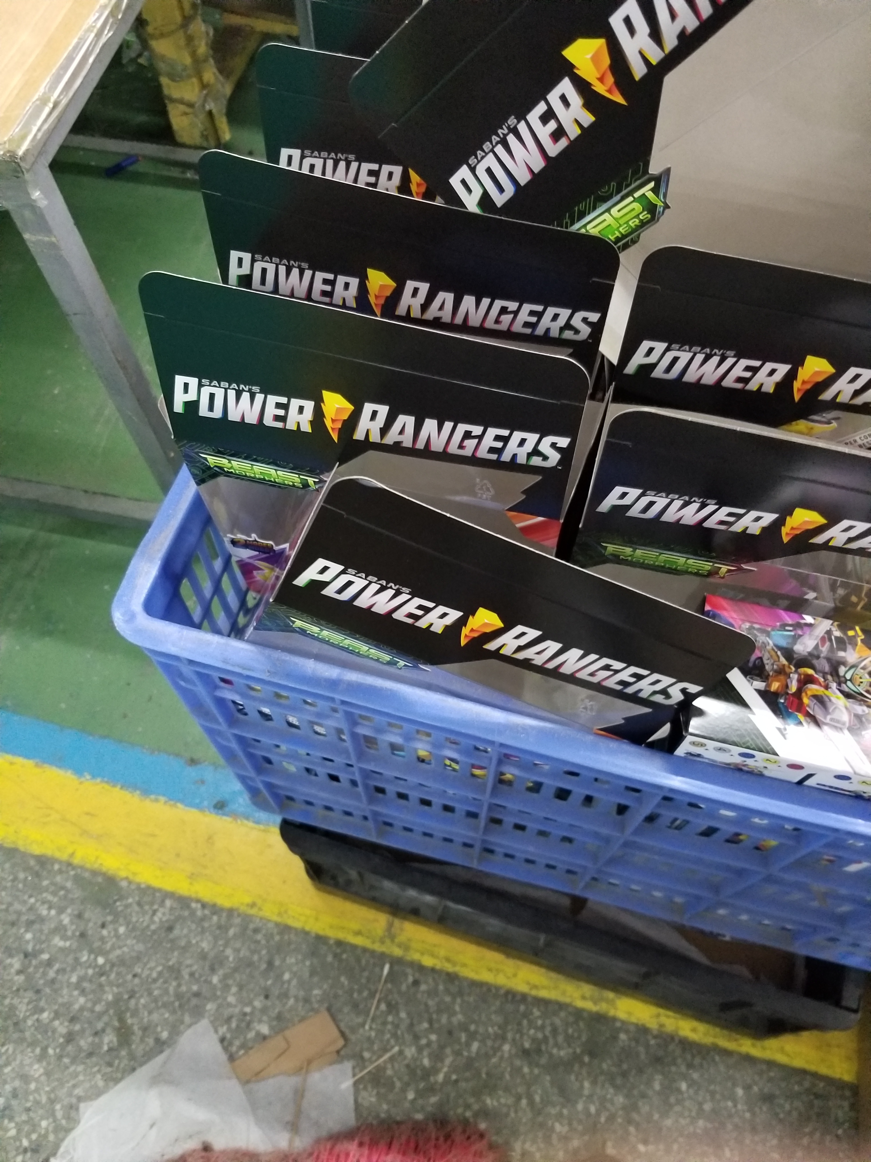 Power Rangers Produktion für Hasbro bei Everfront