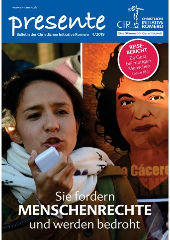 presente 2019-4: Sie fordern Menschenrechte und werden bedroht