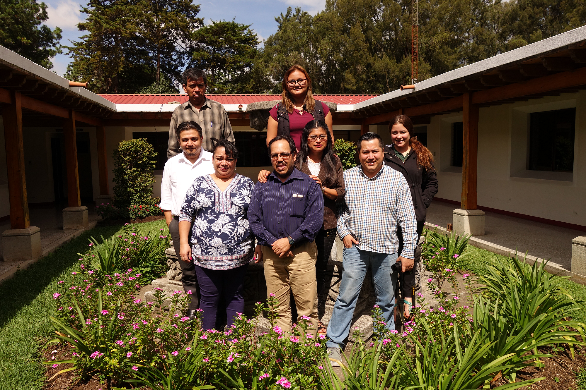 Teammitglieder der Pastoral de Movilidad Humana