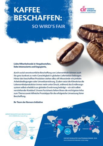 Factsheet: Kaffee beschaffen: So wird’s fair