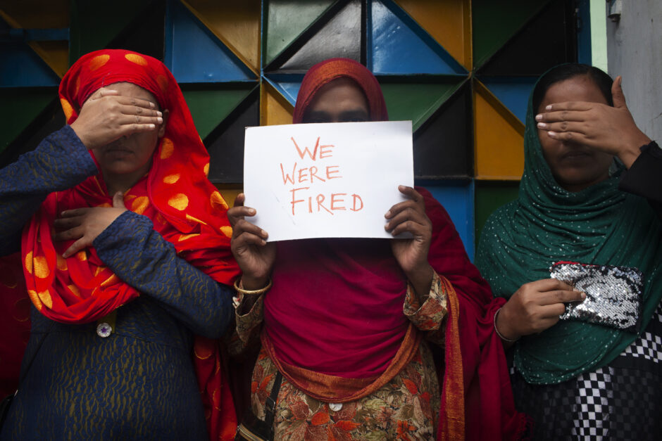 "We were fired", Foto: Taslima Akhter