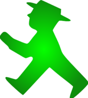 Ampelmännchen grün