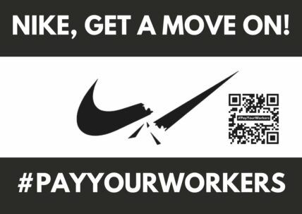 Nike #payyourworkers, Quelle: payyourworkers.org