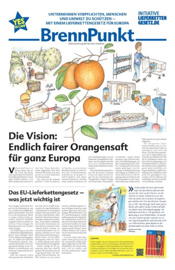 Brennpunkt: Ein starkes Lieferkettengesetz für Europa!