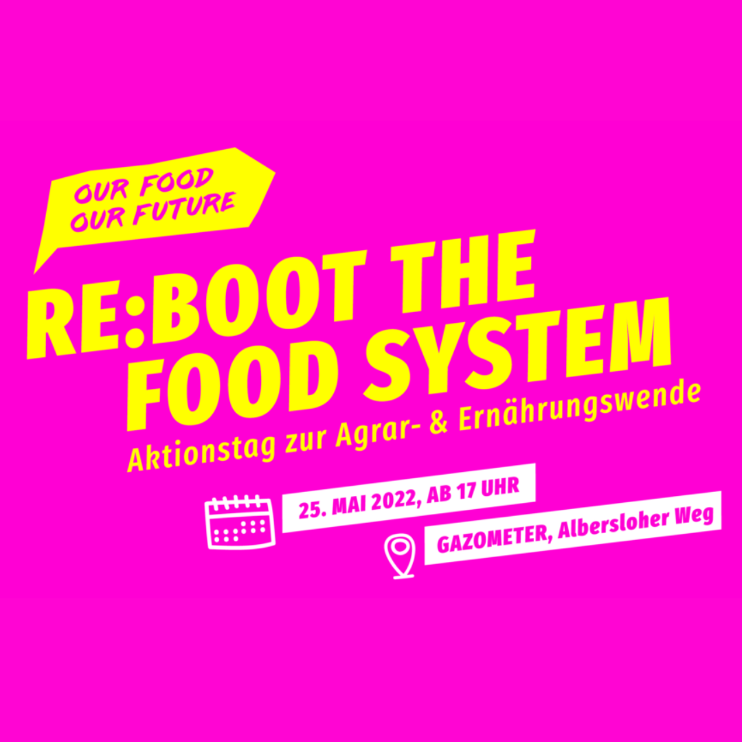 reboot the food system