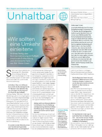 Mini-Magazin: “Unhaltbar” zum Zustand des modernen Fußballs