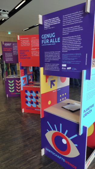 Wanderausstellung: „Genug für alle - Wirtschaftswandel wagen“ AUSLEIHEN – Bild 2