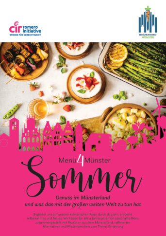Minibroschüre: Menü4Münster Sommer