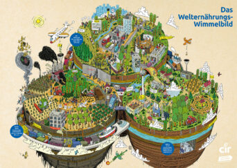 Das Welternährungs-Wimmelbild
