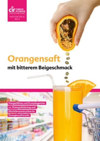Faktencheck 2023: Marktmacht versus Hungerlöhne - Orangensaft mit bitterem Beigeschmack