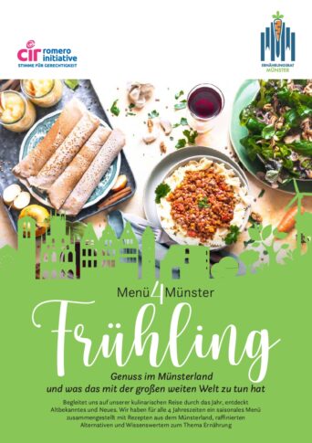 Minibroschüre: Menü4Münster Frühling