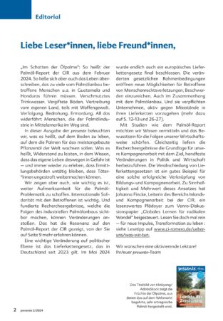 presente 2024-2: Früchte der Zerstörung - die Palmölindustrie in Mittelamerika - Download – Bild 2