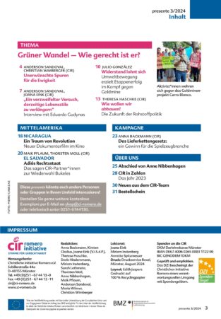 presente 2024-3: Grüner Wandel: Wie gerecht ist er? – Bild 3