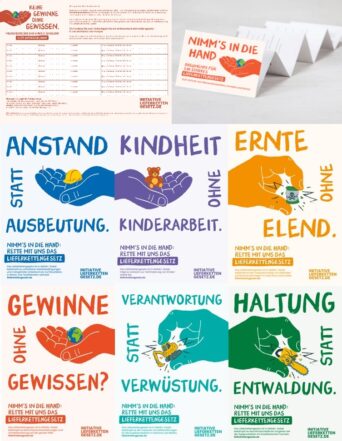 Aktions-Set: Rettet das Lieferkettengesetz