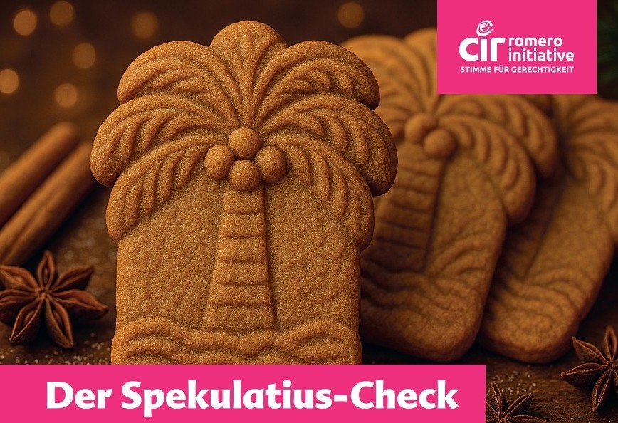Die Romero Initiative (CIR) hat zehn Gewürzspekulatius-Produkte auf ihre Nachhaltigkeit geprüft – mit ernüchterndem Ergebnis: Kein einziger Keks erfüllt höchste ökologische und soziale Standards. In allen getesteten Sorten, darunter Produkte von EDEKA, Bahlsen und Coppenrath Feingebäck, wird Butter durch billiges Palmöl ersetzt.