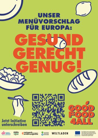 Plakat-Set: GOOD FOOD 4 ALL – Gesundes Essen für alle!