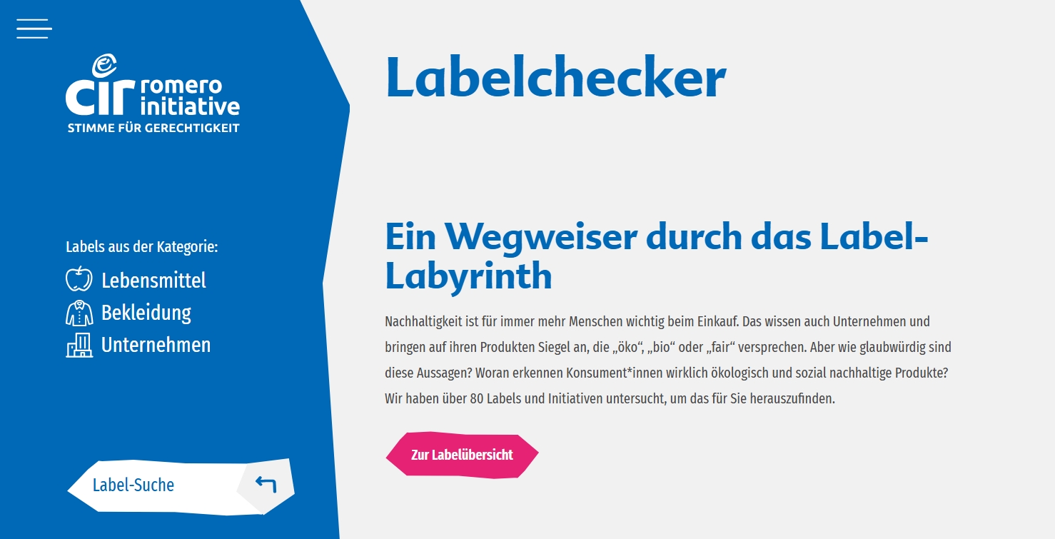 Labelchecker.de Webseiten-Vorschau